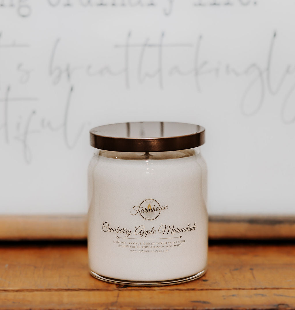 10 oz. Cranberry Apple Marmalade - Farmhouse Candle Company